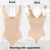 Sexy Sleeveless Bodycon Jumpsuit Women Fashion Camisole Top Abdomen Control Bodysuit Party Hotel Streetwear Outerwear Shapewear