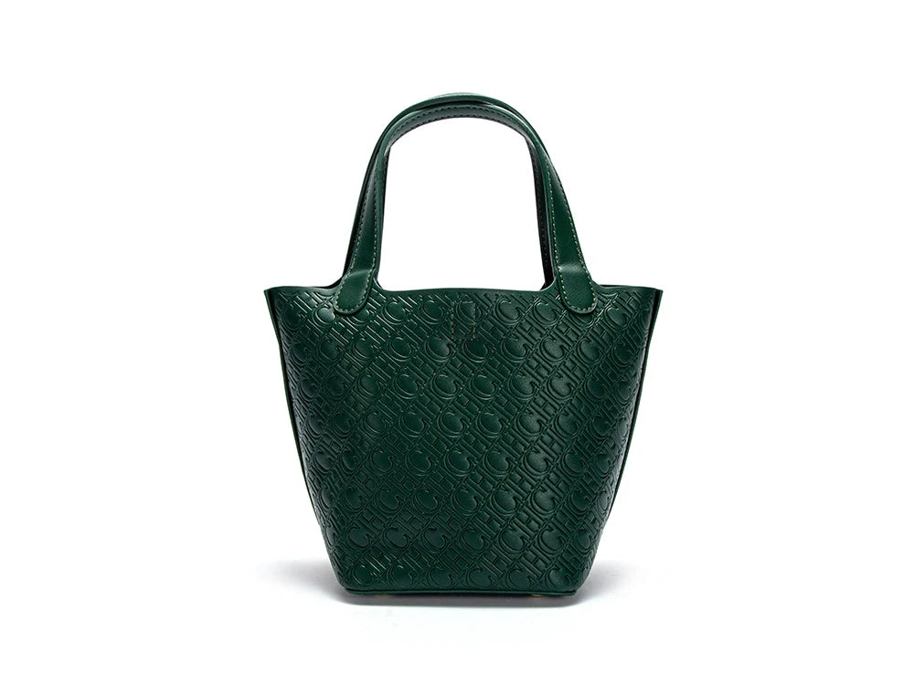 Retro Classic Women's Fashion Handbags Pure Color Design Metal Lock Buckle Accessories Ladies Shoulder Bags Minimalist Versatile