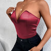 Jumpsuit Women Short Bodysuit smooth monkeys Lingerie Elegant Party overalls luxury Sexy Evening Dresses open back Off Shoulder