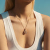 18K Gold Plated Waterproof Thick Bubble Alphabet Letter Clavicle Choker Necklace Sparkling Rhinestone Balloon Initial Jewelry