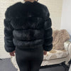 2025 MAOMAOKONG Natural Real Fox Fur Coat Women Winter Long Sleeve Luxury Raccoon Fur Jackets Thick Top Female Furry Coat Vest