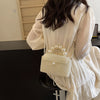 2024 Newest Handmade Pearl Knitting Evening Handbag Luxury Women's Snall Crossbody Bag High-end Hand-Woven Elegant Clutch Purses