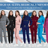 Hospital Medical Uniforms Nurse Suit Women Solid Color Dentistry Operating Room Scrub Set Two-piece Pet Grooming Doctor Workwear