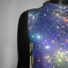 Sexy Rhinestone Backless Party Crop Top Women Glitter Turtleneck TShirt Adjustable Metal Chain Summer Nightculb Diamond Tank Top