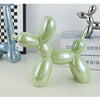 21cm Big Size Ceramic Balloon Dog Abstract Ornament Creative Sculpture Study Room Statue Home Office Accessories Decoration
