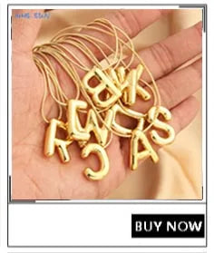 MHS.SUN New Leopard Bubble Letter Necklace Gold Plated Chunky Bubble Zircon 26 Initial Pendant Necklace Women Fashion Jewelry