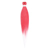 Pre-stretched Braids Synthetic Hair Professional Itch Free Hot Water Setting Fiber 30'' Ombre Yaki Texture Braid Hair Extensions