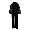 Mesh Jumpsuit Women White Overalls Party Lace Rompers New In Bodysuit One Piece Long Sleeve Summer Long Pants Y2k Spring Work