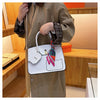 New Birkin Bag Handbag Lychee Grain Large Capacity Advanced Sense Kelly Bag Single Shoulder Crossbody Bag for Women