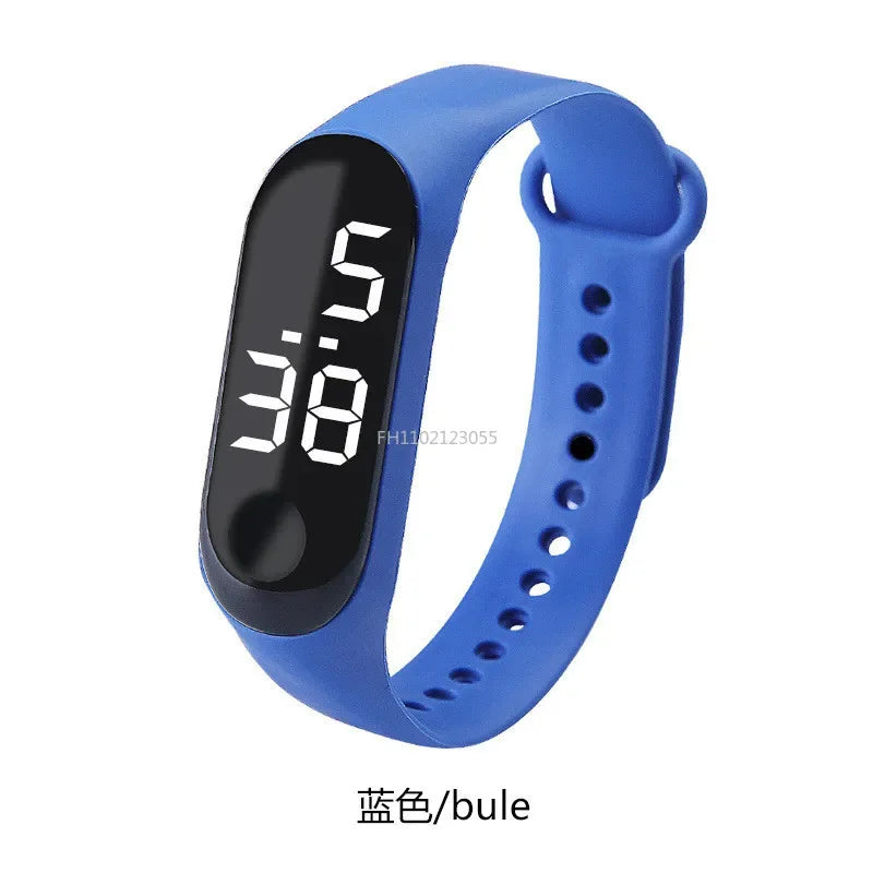 LED Digital Watch Men Women Casual Fashion Sport Girls Bracelet Boys Watches Electronic Silicone Wrist Watch for Children Kids