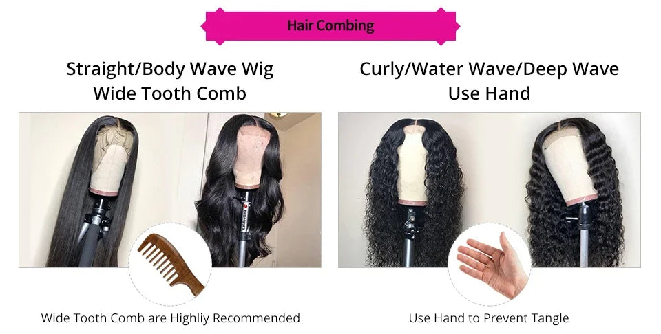 Glueless Wig Human Hair 6X4 5X5 Pre Cut Lace Closure Human Hair Wigs Brazilian Ready To Wear Straight Lace Wig Human Hair 180%