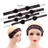Lace Melting Band With Ear Cover Elastic Band For Wigs Black Wigs Edge Wrap To Lay Edges Wig Headband Lace Frontal Band