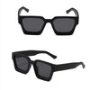 White glasses, women's and men's sunglasses, summer sunshade, windproof, and color changing glasses