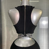 Summer New Women Sexy Sewed Crystal Diamonds Black Long Bandage Two Piece Set Celebrity Evening Party Long Skirt Suits