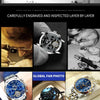 POEDAGAR Top Brand Luxury Man Wristwatch Waterproof Luminous Date Week Men Watches Stainless Steel Quartz Men's Watch Male reloj