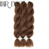 26Inch Vixen Crochet Bulk Hair Synthetic Jumbo Braids Fluffy Yaki Straight Crochet Hair Afro Kinky Curly Braiding Hair Extension