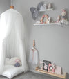 Mosquito Net Hanging Tent Star Decoration Baby Bed Crib Canopy Tulle Curtains for Bedroom Play House Tent for Children Kids Room