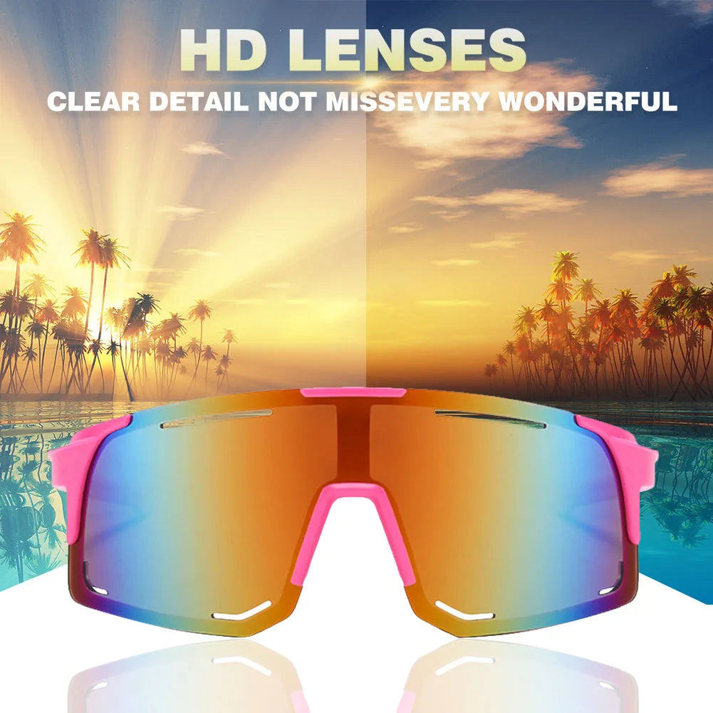 Fashionable Cycling Eyewear Sports Sunglasses For Men Women Cycling Glasses MTB Glasses Road Riding Bike Sunglasses Goggles