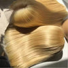 210% Density Vietname Super Double Drawn Bone Straight 13x4 Frontal Bob Wig with 100% Human Hair 613 Honey blond For Black Women