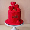 10Pc/set Ins Style Love Heart Acrylic Cake Topper Birthday Valentine's Day Cake Decoration Wedding Cake Side Acrylic Insert