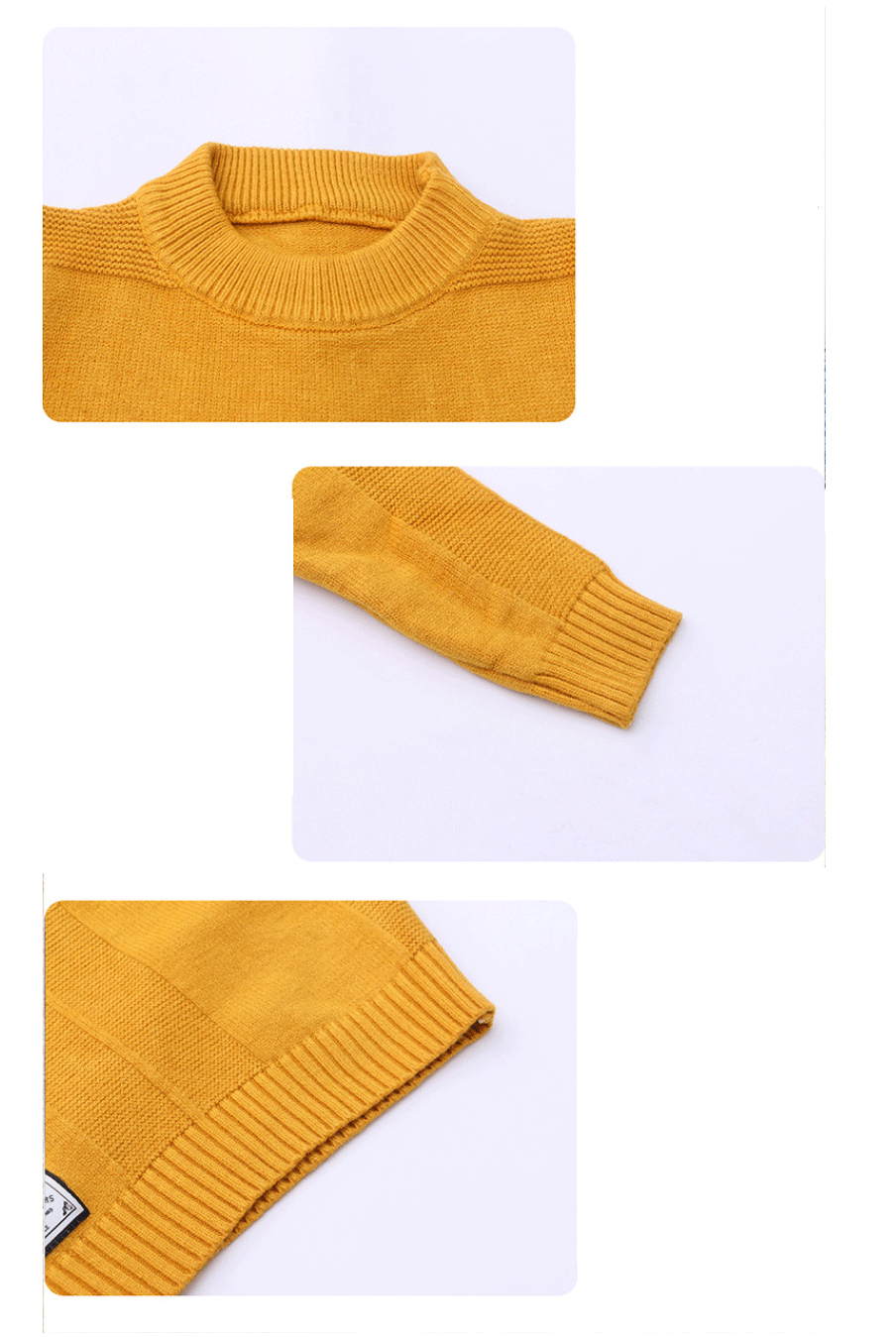 2023 Autumn Winter England Style New Kids boy Plaid Sweater Coat Children Clothing Baby jacquard Cotton Boys Pullover 4-10Y