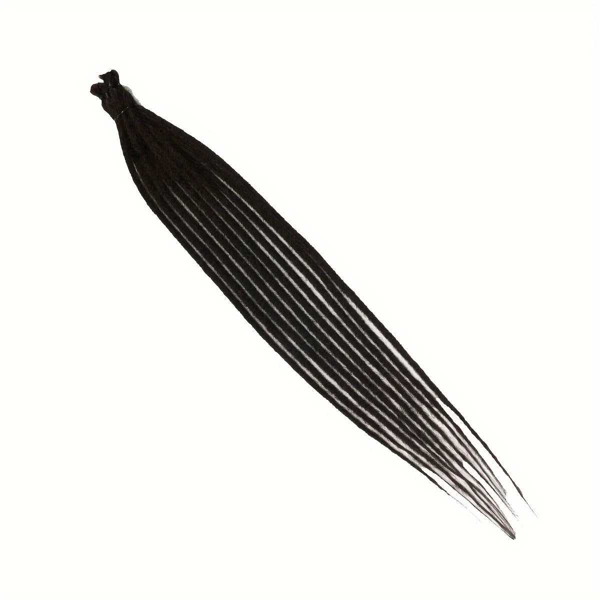 24Inch Dreadlock Extensions Synthetic Loc Extensions 0.6CM 100% Full Head Handmade Permanent Dreadlocks Extension for Men/Women
