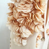 HIGH STREET Newest Fashion 2025 Designer Maxi Dresses Women's Long Sleeve Stunning Flowers Appliques Beaded Long Dress