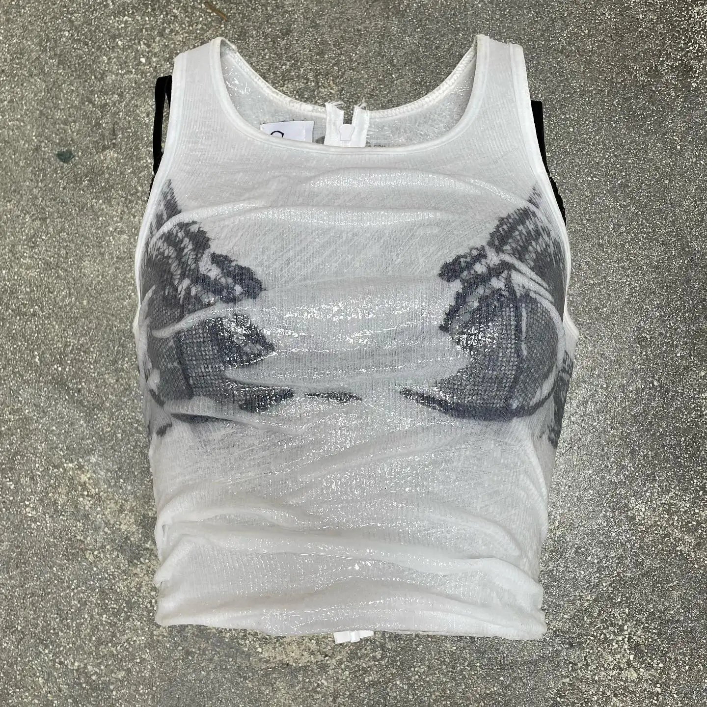 Y2k Women's Niche Fashion Subculture Minimalist Design Sleeveless Vest American Street Sexy Cool Slim Fit Tanks  New T-shirts