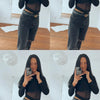 Summer Women T Shirt Girls T-Shirt Woman Clothes Long Sleeve Tops Spring Black Slim Tshirt Female Crop Top Tee Sexy Skinny Y2k