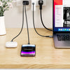 Toocki 1/3 Pcs Power Strip Holder Wall-hanging Plug Punch-Free Fixer Socket Mount Self-Adhesive Cable Wire Organizer For Office