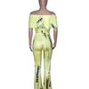 Women Sexy Bodycon 2 Piece Outfits V Neck Zip Up Long Sleeve Crop Top Midi Dress Skirt Set Plus Size Party Club Clubwear