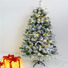 Artificial Christmas Tree PE+PVC Material Snow Spray Fusing Christmas Tree 120cm to 210cm Family Christmas Atmosphere Decoration
