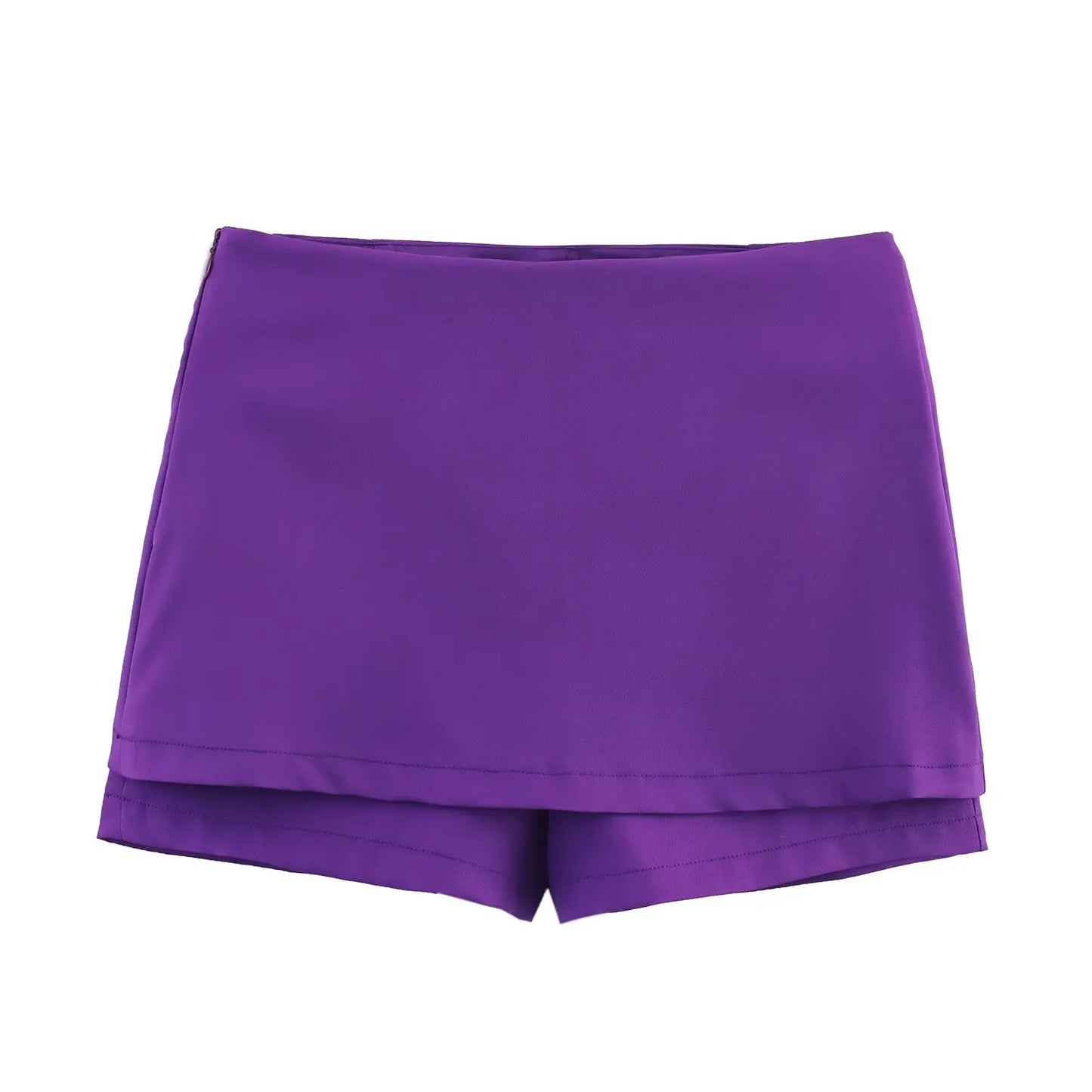 HH Women Pink 2 Piece Set Sexy V-Neck Sleeveless Backless Suspender Zipper Top+High Waist Back Pocket Mini Skirts Shorts Y2K