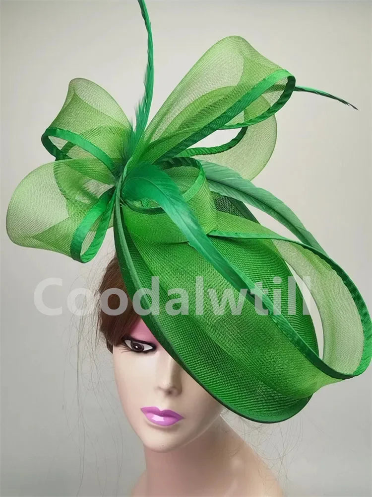 Mesh Fascinator Headpiece Women Formal Event Derby Headpiece Ladies Eleagnt Mariage Millinery Cap Fashion Wedding Fascinator Hat
