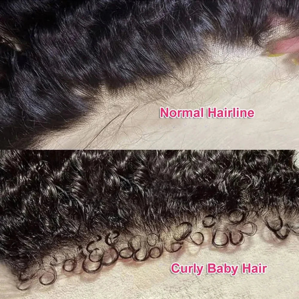 Curly Bob Wigs Human Hair Lace Frontal Wig 13x4 Transparent Black Lace Front Wig Human Hair Wigs 4x4 Bob Curly With Edged Wigs