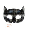 Shiny Cat Ear Masks Cosplay Halloween Party Costume Accessories Long Gloves Sexy Bling Kitten Half Masks