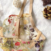 Yimunancy Floral Embroidery Lingerie Set Women Sheer 2-Piece Boho Bra + Panty Underwear Set Intimates