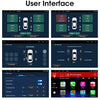 JMCQ USB Android TPMS Tire Pressure Monitoring System Display Alarm System Internal External 5 Sensors For Car Navigation Radio