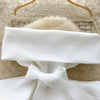 Women Vintage Two Pieces Skirt Sets Women Long Sleeve Sexy Slash Neck Bandage Ruffle Blouse Top and High Waist  Hip Wrap Skirt