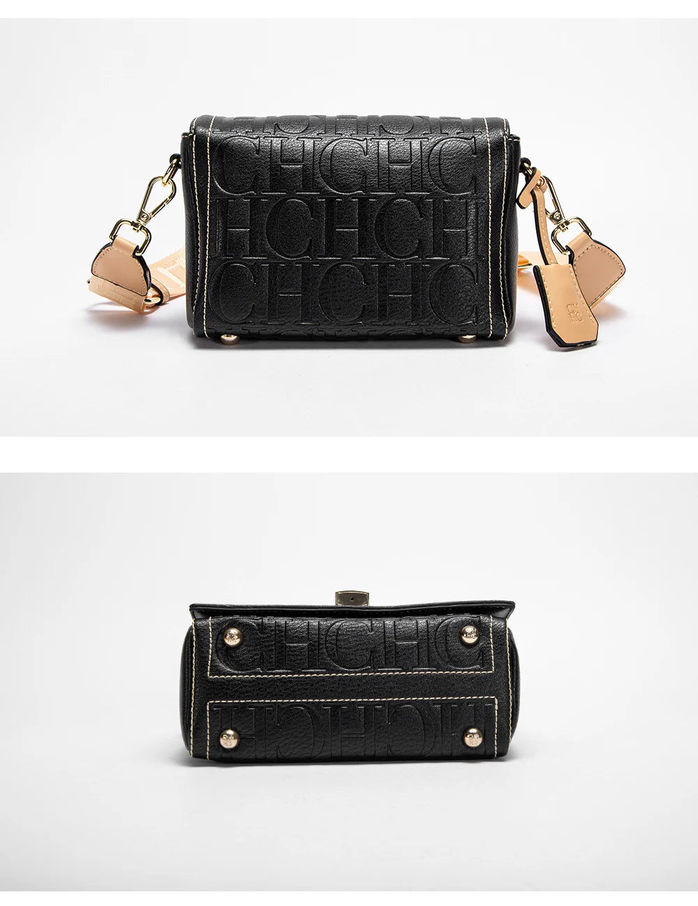 Fashionable Classic Light Luxury Design Exquisite Craftsmanship Women's New Shoulder Bag Letter PU Material Crossbody Bag