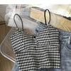 Crop Top Women Sexy Wireless Push Up Padded Tank Top Slim Was Thin Sports Summer Camisole 2023 New
