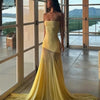Weird Puss Patchwork See Through Dress Women Elegant Solid Pleated Strapless Sleeveless Backless Slim Banquet Party Vestidos