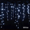 Christmas Lights Waterfall Outdoor Decoration 5M Droop 0.4-0.6m Led Lights Curtain String Lights Party Ggarden Eaves Decoration
