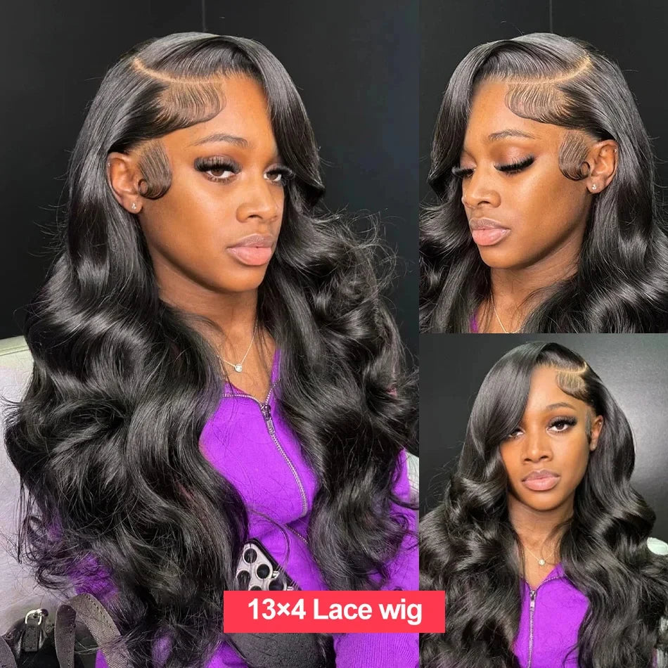 Body Wave Glueless Wig Human Hair Ready To Wear 5x5 Hd Lace Closure Wig Loose Body Wave 13x6 Human Hair Wigs 13x4 Frontal Wig