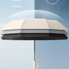 30 Bones Windproof Strong 105CM Reinforced Automatic Folding Umbrella for Men, Large Buckle Handle Wind and Water Resistant