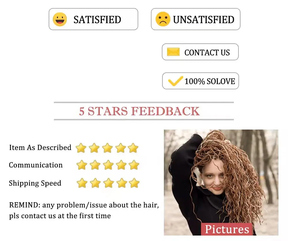 4 Pack Brazilian Wool Hair Synthetic Crochet Hair Extensions for Women African Hair Yarn for Braiding Senegalese Twist Fake Hair