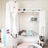 Mosquito Net Hanging Tent Star Decoration Baby Bed Crib Canopy Tulle Curtains for Bedroom Play House Tent for Children Kids Room