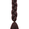 S-noilite Box Braiding Hair Pre Stretched Ombre Jumbo Braids Synthetic Braiding Hair Red Pink Blue Gray 24 Inch Hair Extensions