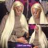 Blonde 613 Human Hair Wigs Straight Hd Lace Frontal Wig 13X6 Brazilian Wig For Black Women 30 40 Inch Lace Front Wig 230 Density
