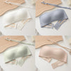 4PCS Women Strapless Bra Seamless Tube Tops Breathable Wireless Wedding Brassiere Push Up Bras Sexy Female Lingerie Invisible